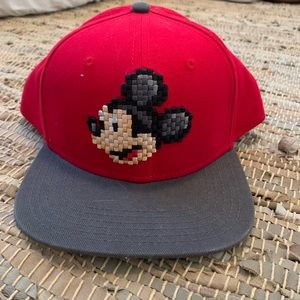 Disney Parks Original Vintage Mikey Pixelated Hat